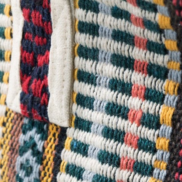 🆕Boho Travel Bag - Navajo Design - Handmade - Fully Fine Cotton - Southwestern - Picture 9 of 10